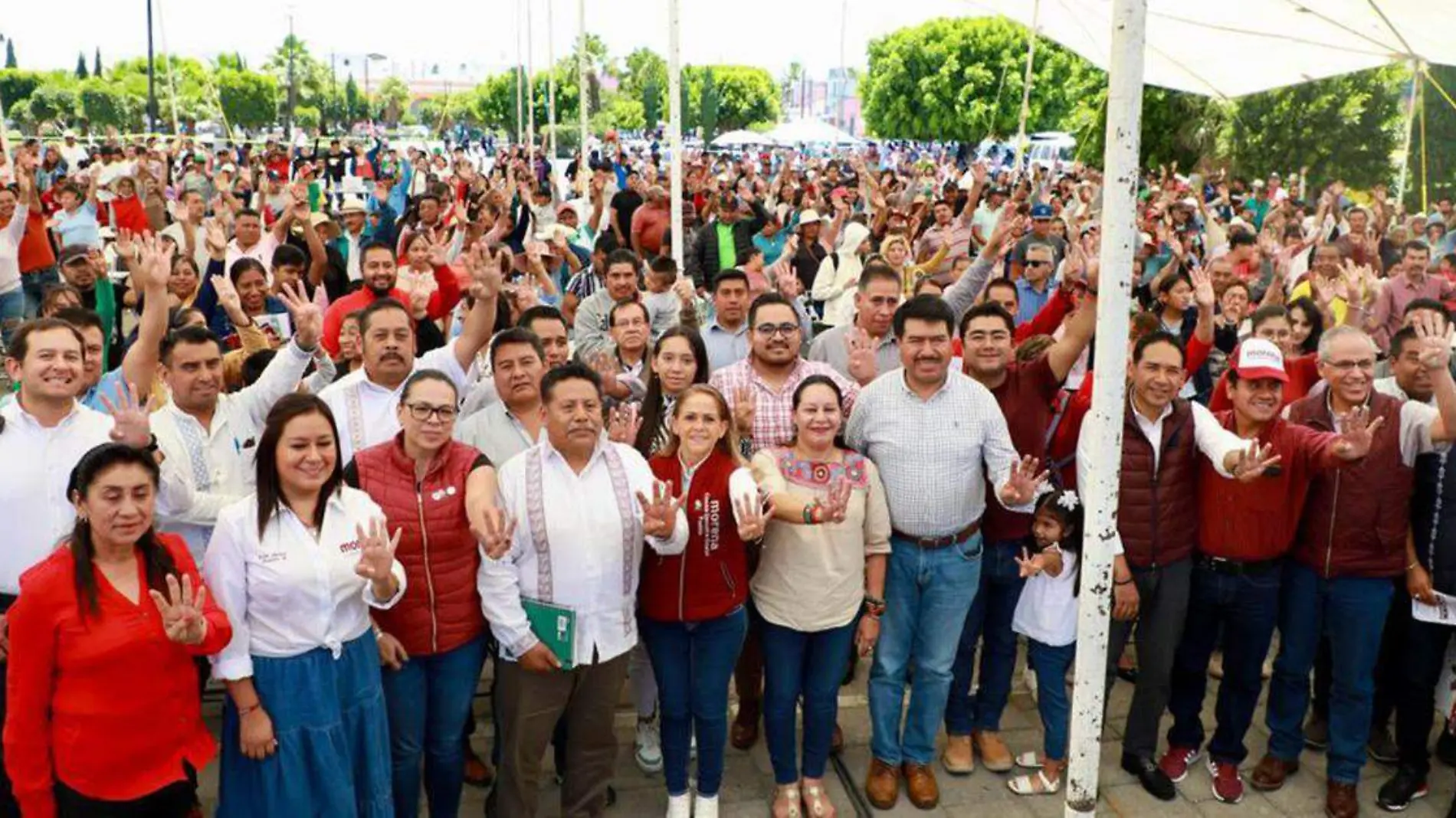 María Luisa Albores González participó en la consulta sobre el Proyecto de Nación 2024-2030